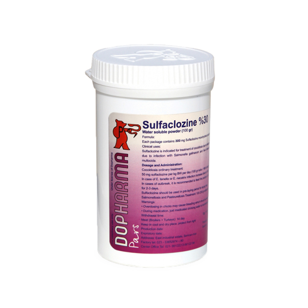 سولفاکلوزاین-30-پارس-دوفارما سولفاکلوزاین 30 درصد پارس دوفارما - تصویر 1